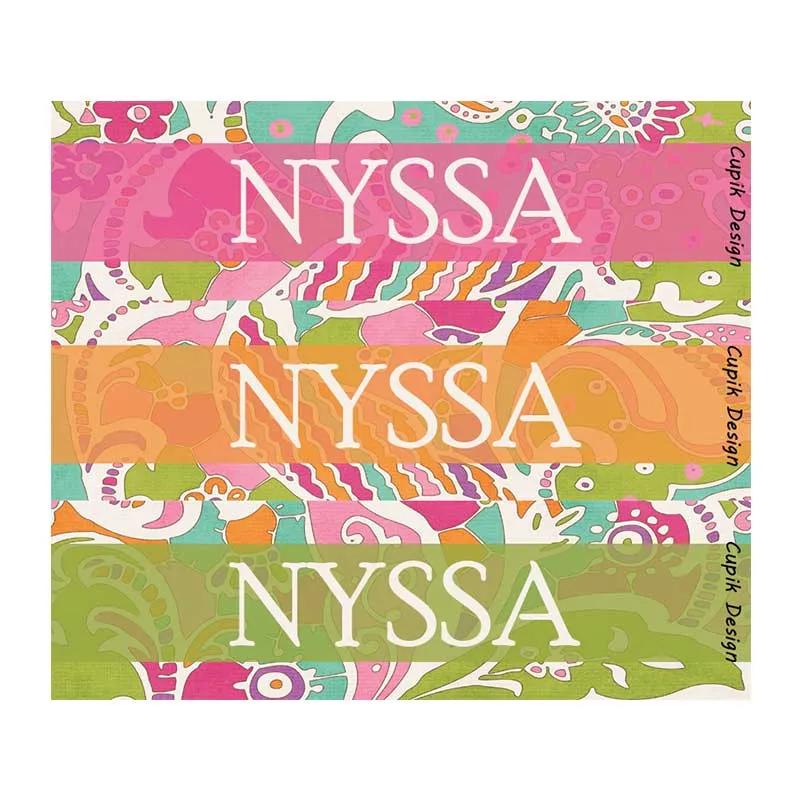Name Stickers -  Citrus, Set of 45