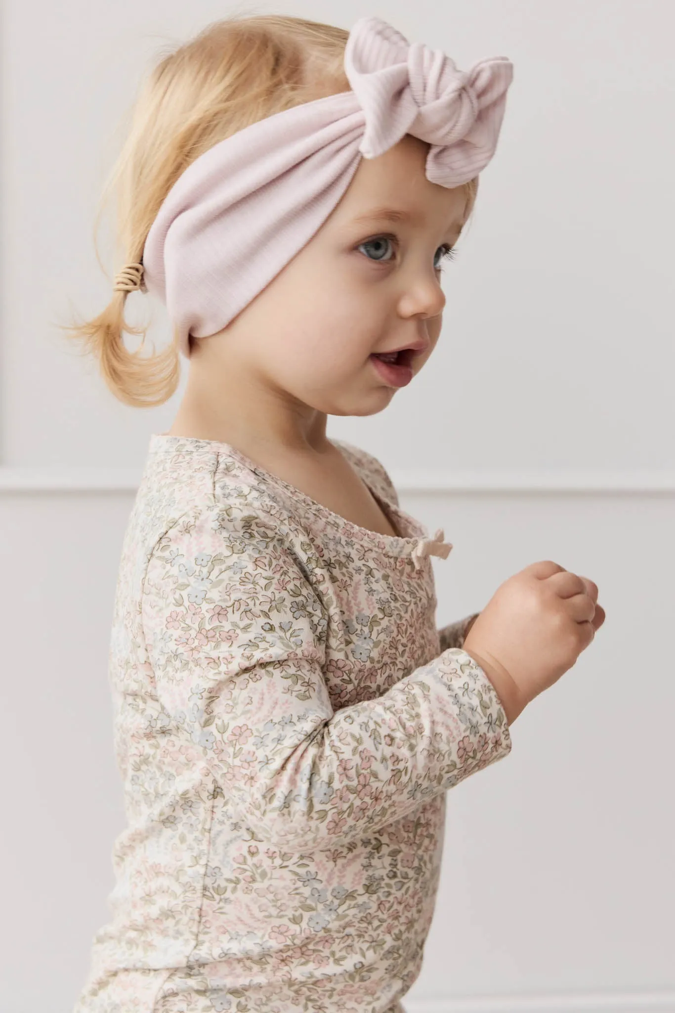 Organic Cotton Long Sleeve Top - April Glacier