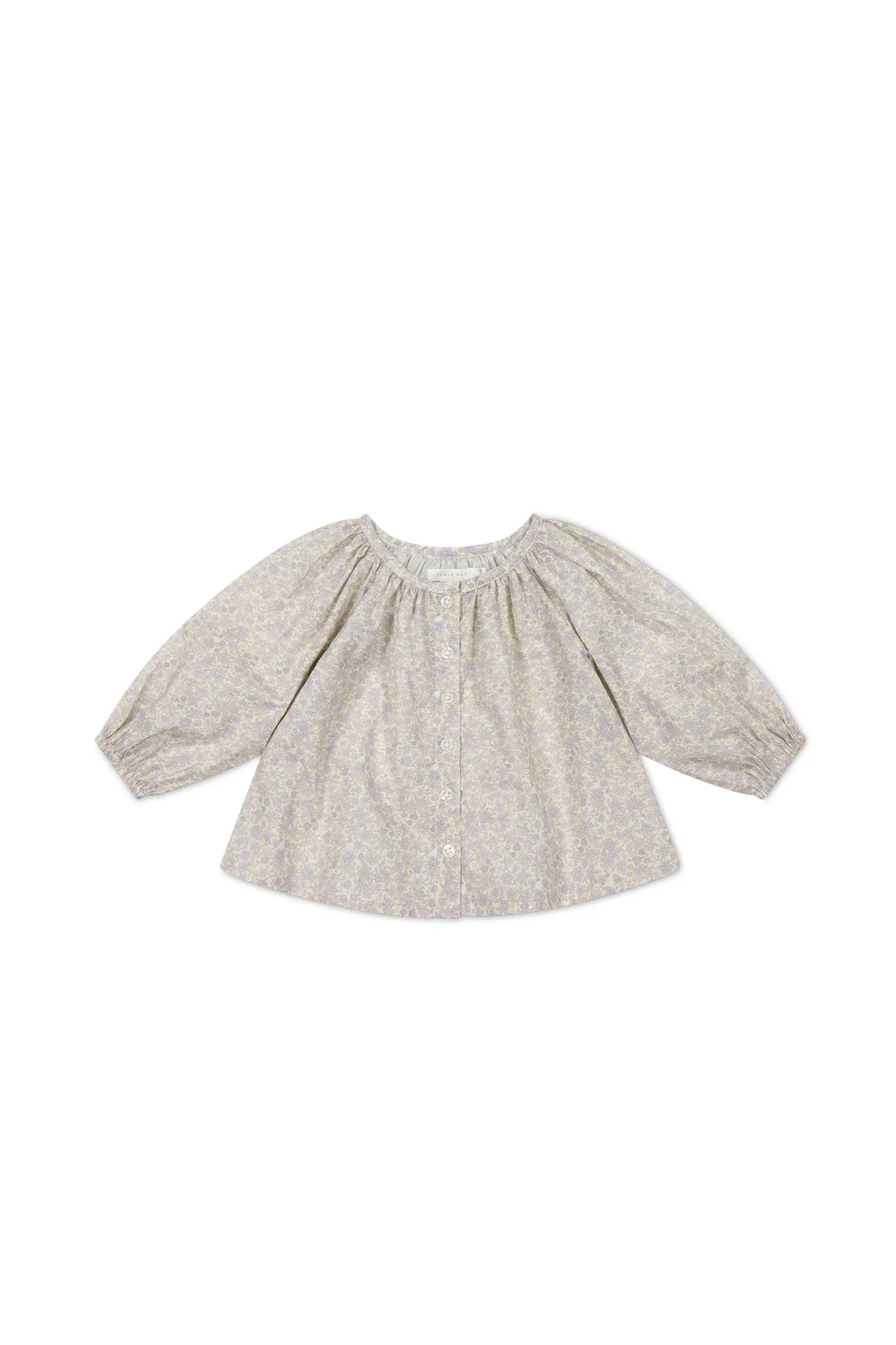 Organic Cotton Martha Top - Chloe Lavender