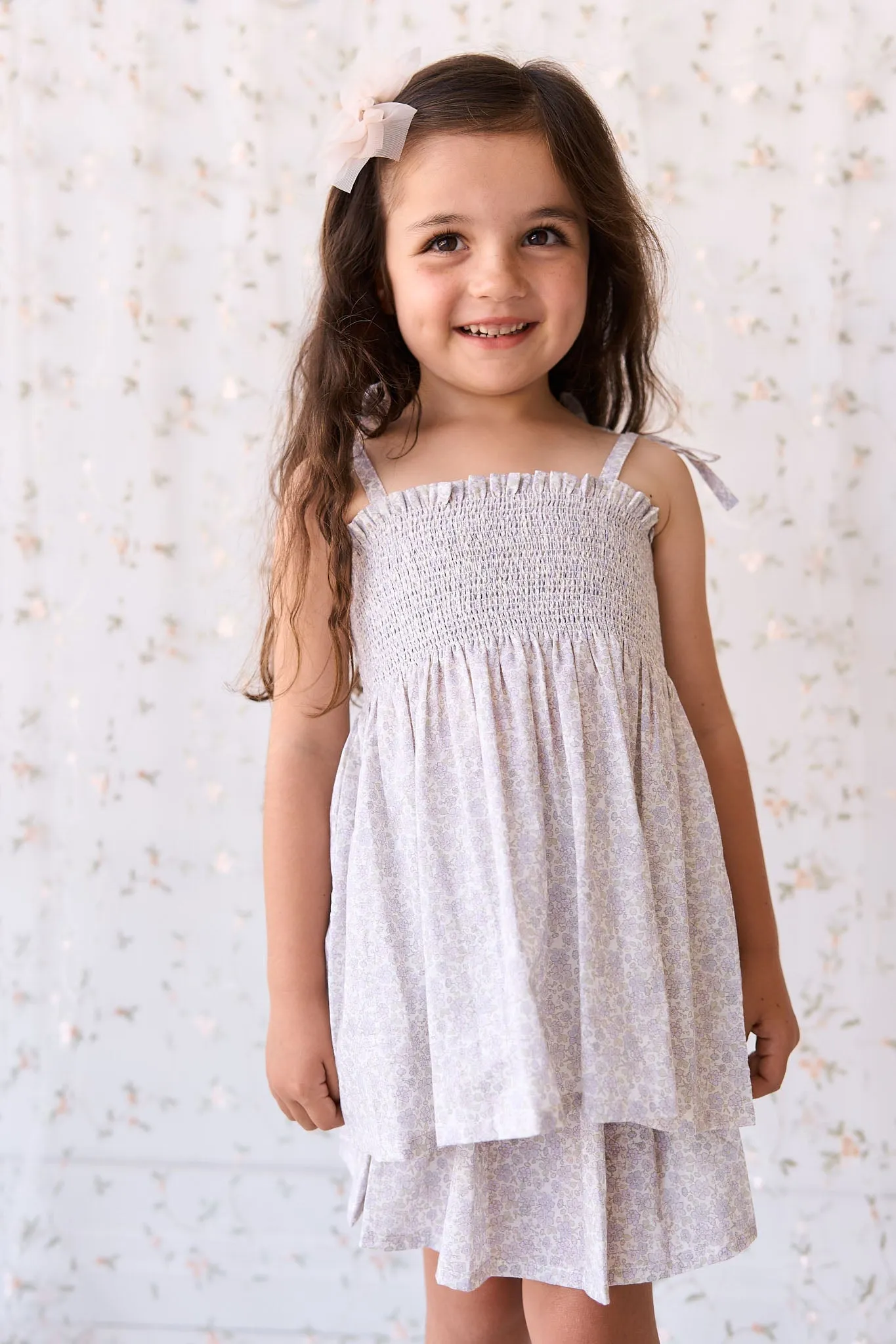 Organic Cotton Mira Top - Chloe Lavender
