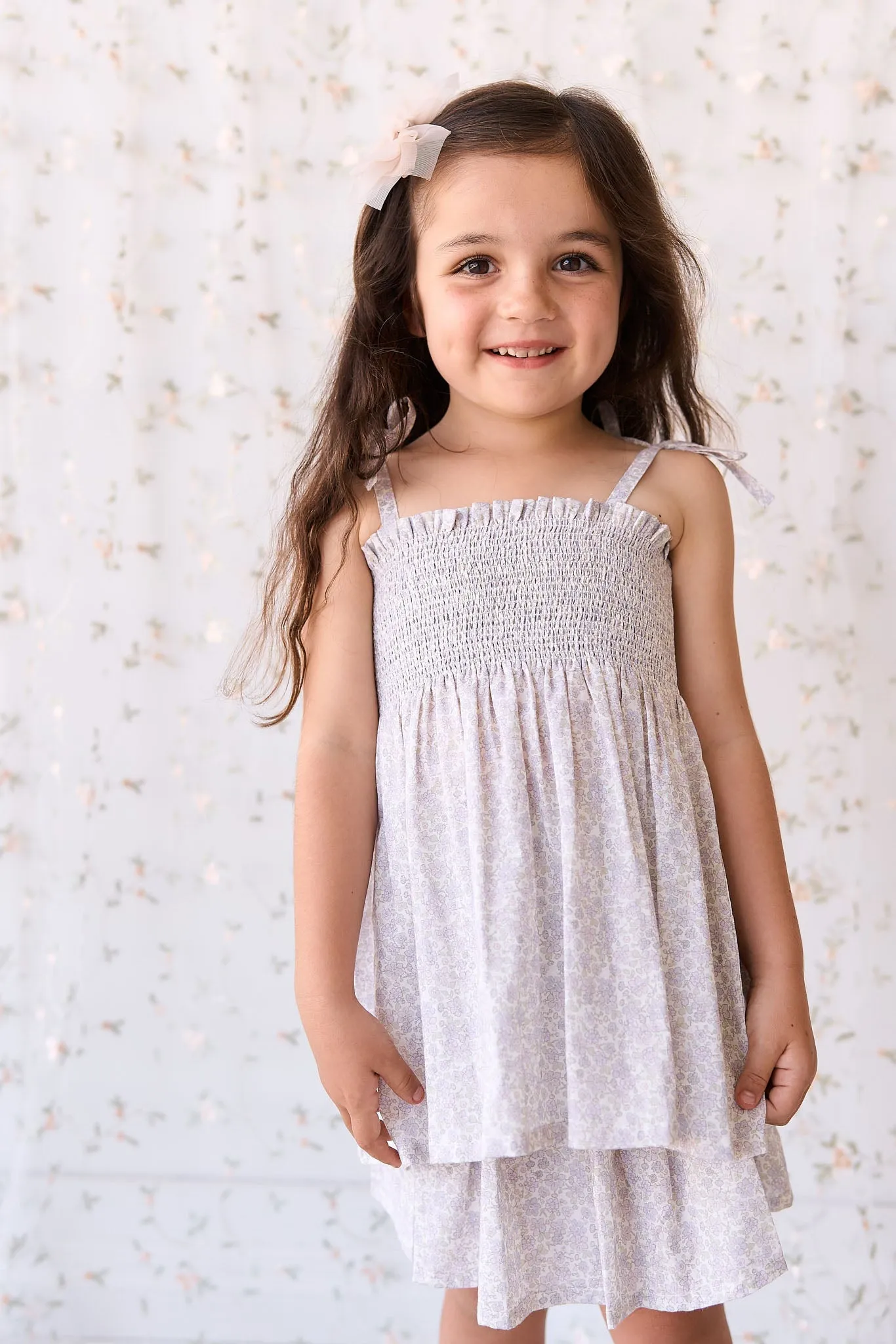 Organic Cotton Mira Top - Chloe Lavender