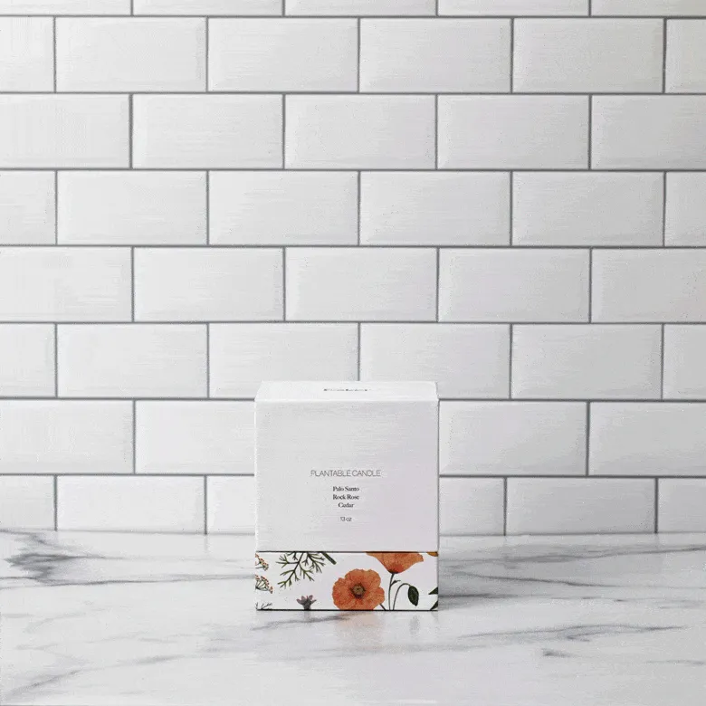 Plantable Candle