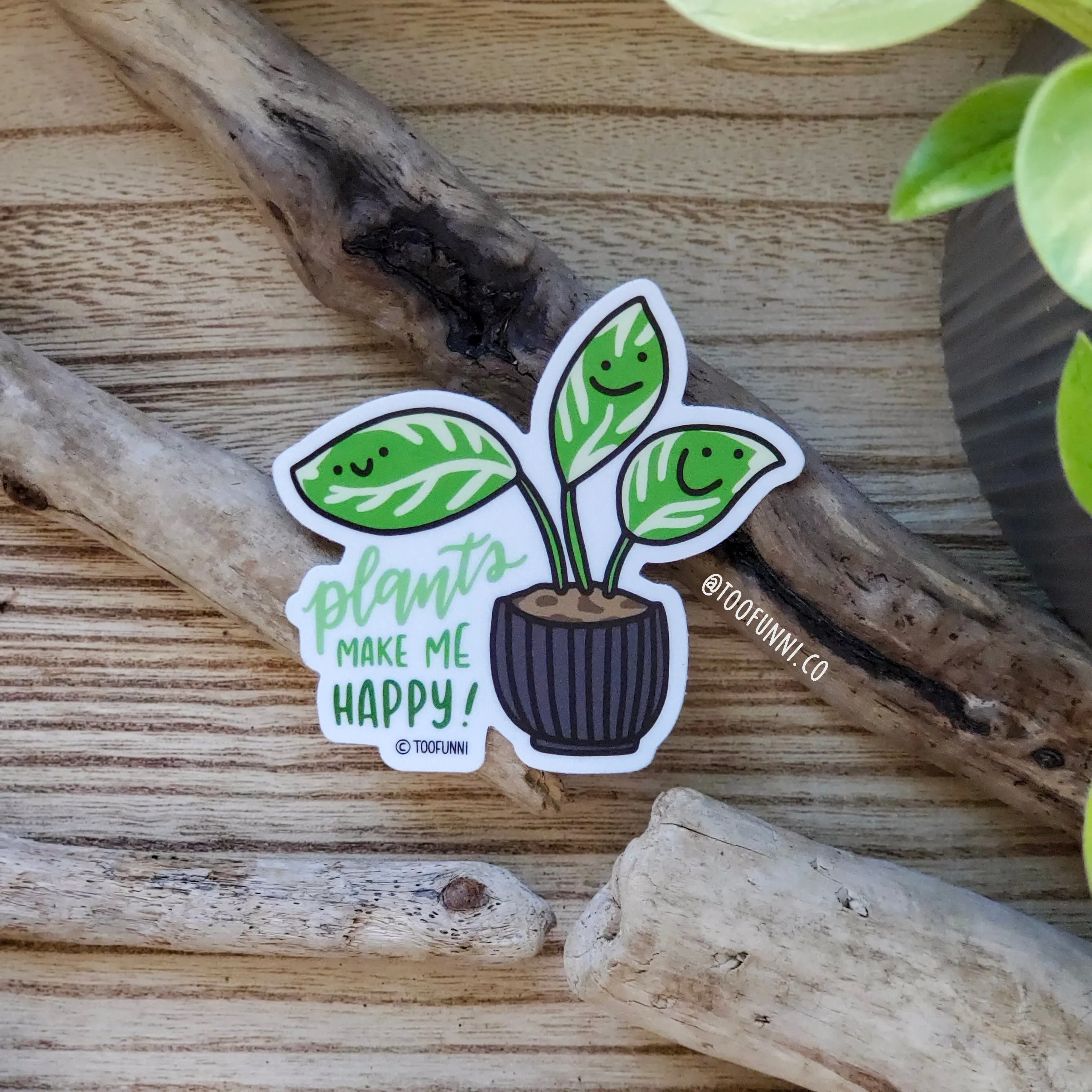 PLANTS - Vinyl Sticker