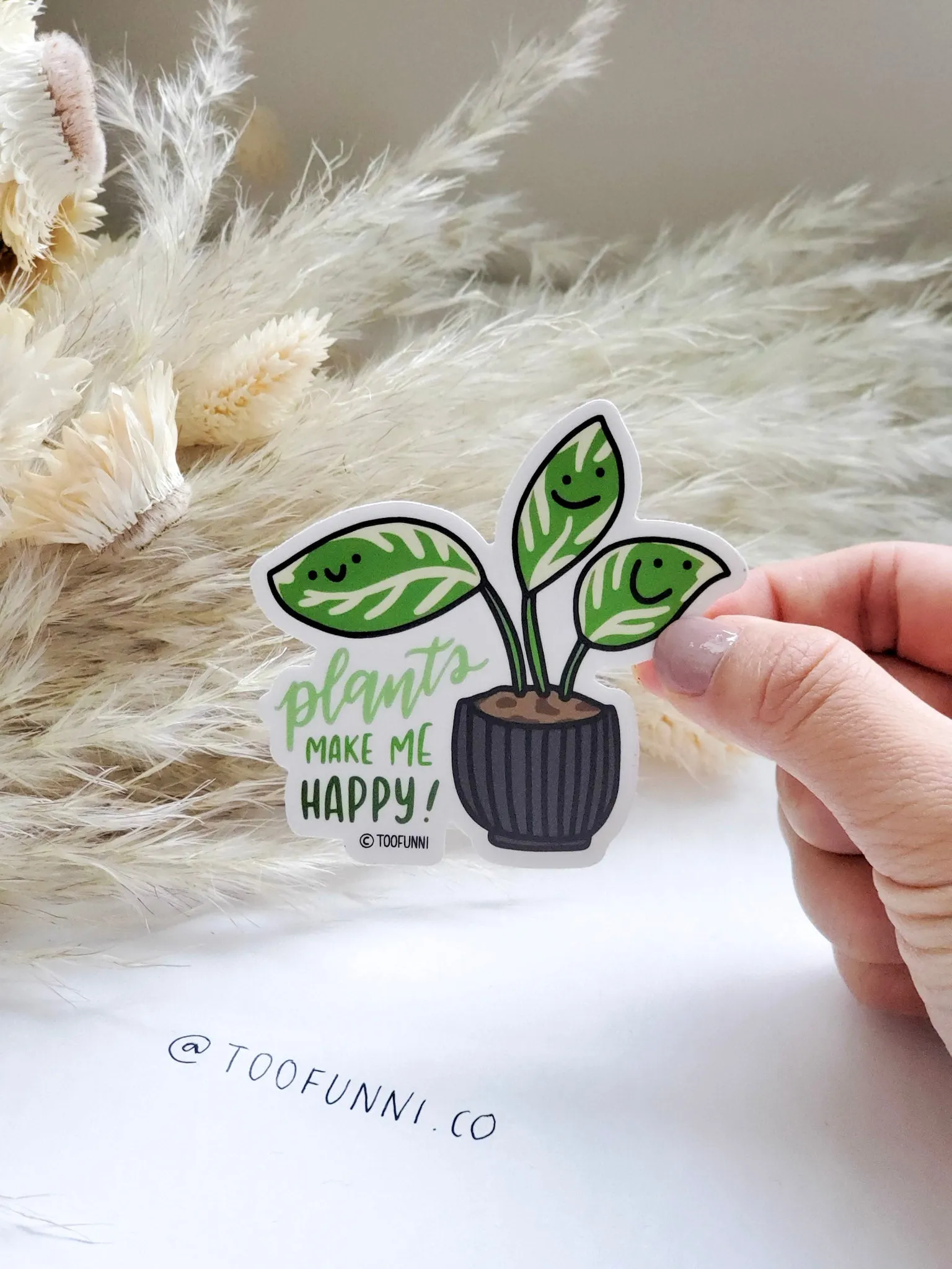 PLANTS - Vinyl Sticker