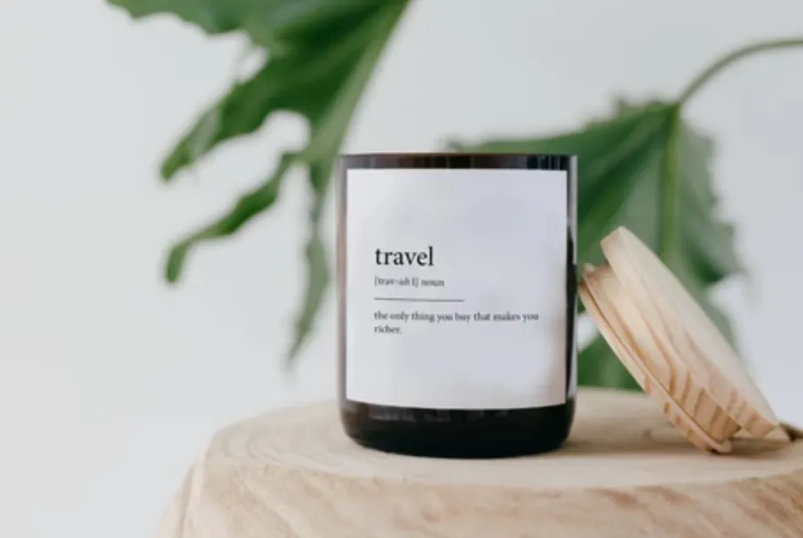 Quote Candles by The Commonfolk Collective
