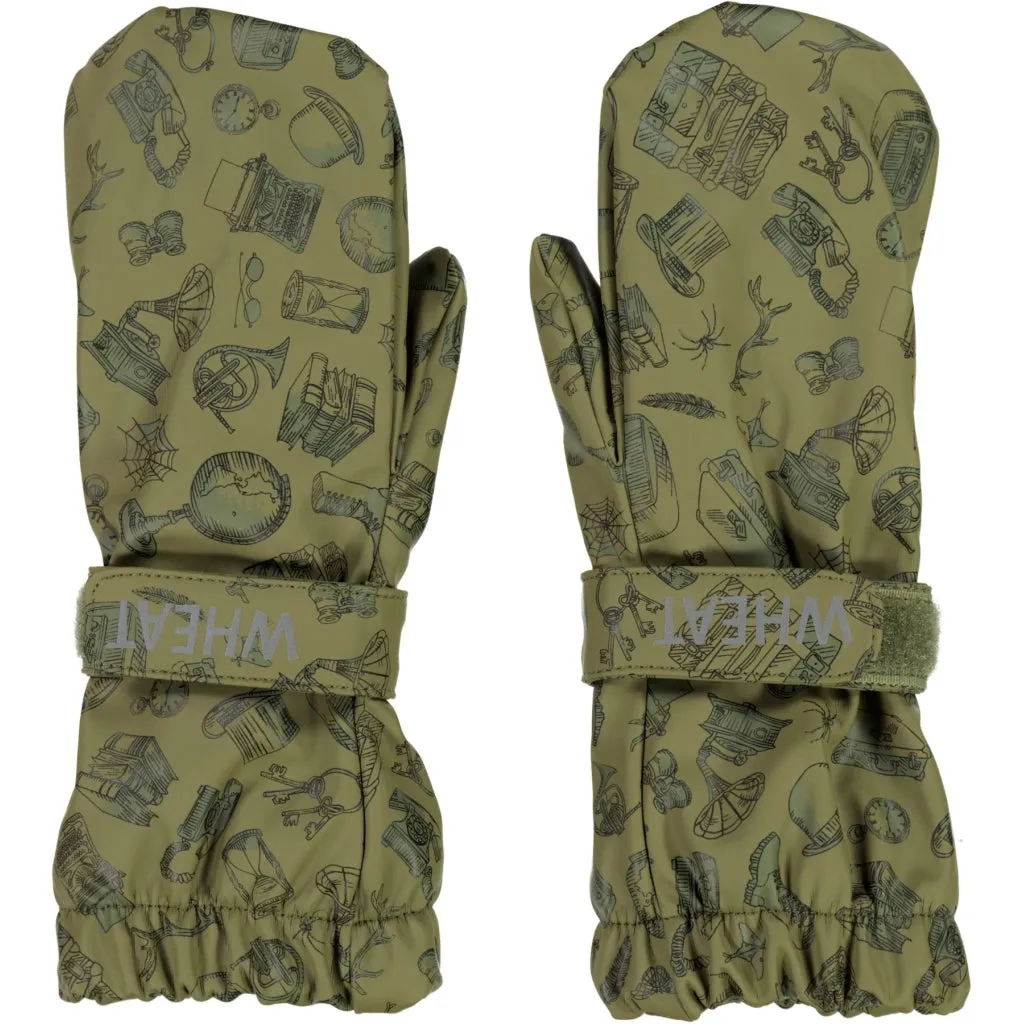 Rain Mittens Rily - olive storage