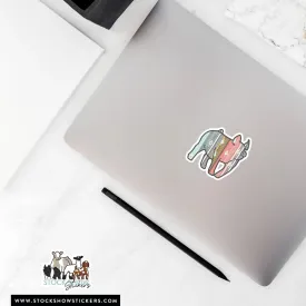 Serape Livestock Stickers