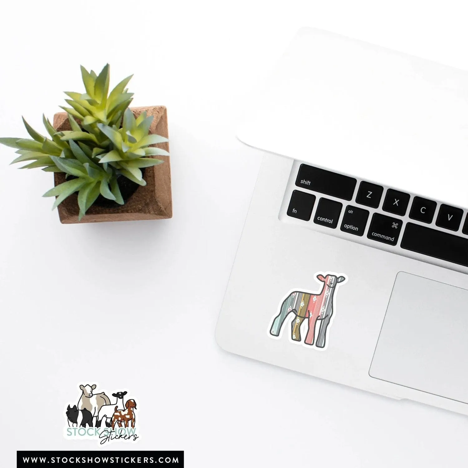 Serape Livestock Stickers