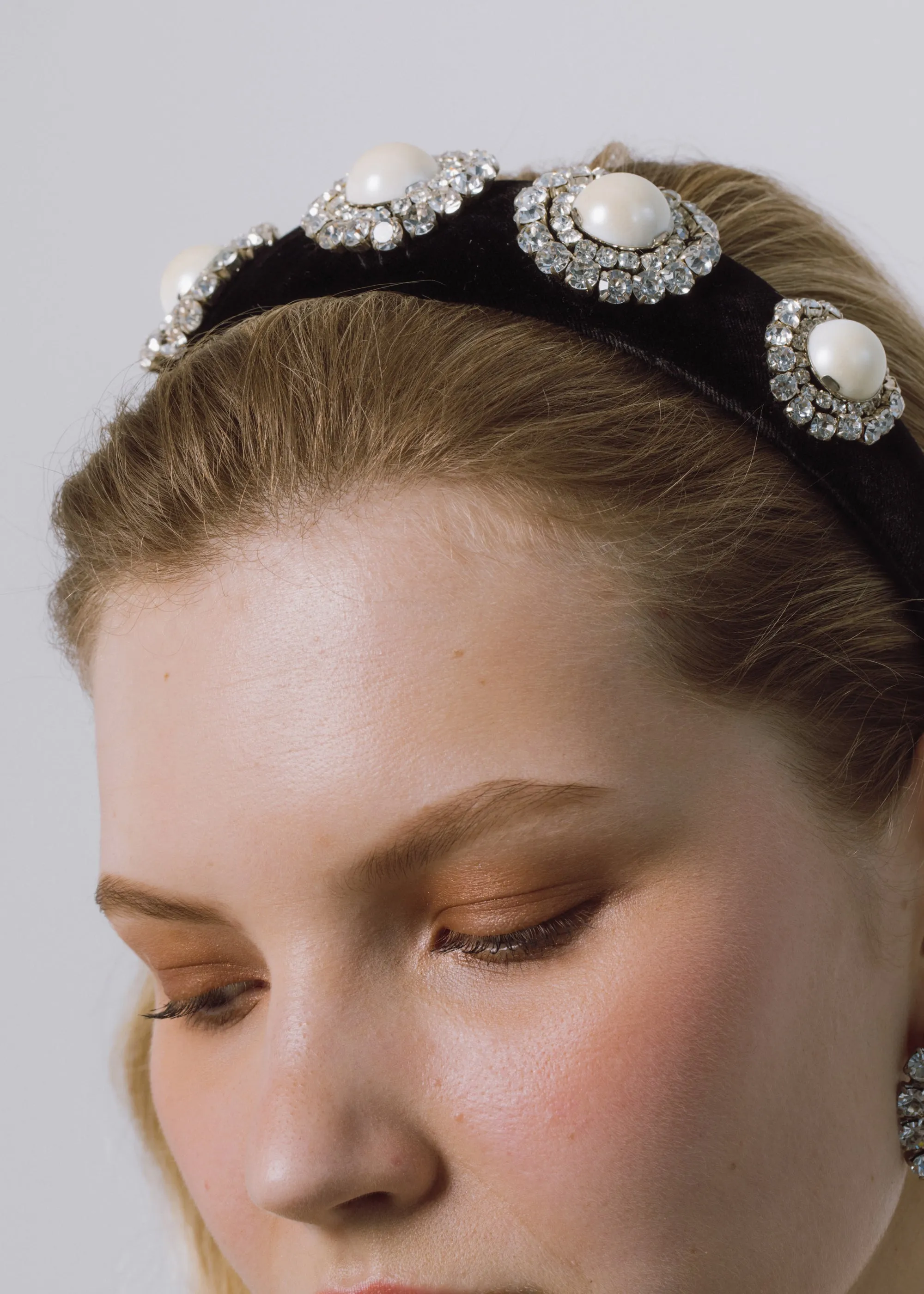 Sidney Headband -- Black Pearl