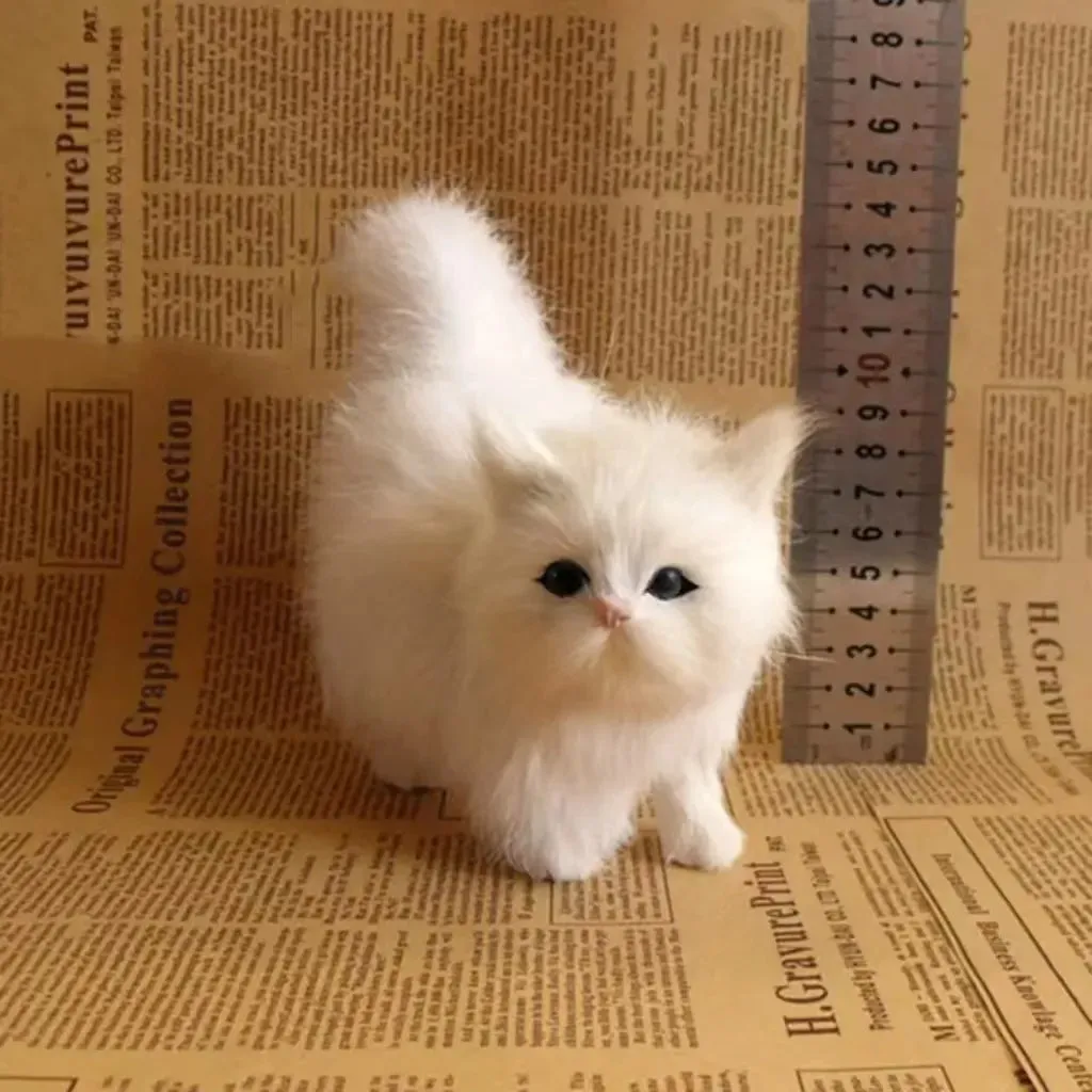 Simulation Cat Plush Toy