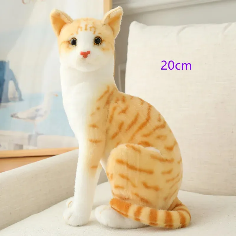 Simulation Siamese Cat Plush Toy
