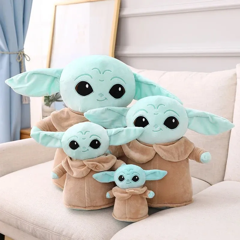 Star Wars Yoda Plush Grogu Mandalorian Stuffed Yoda Baby
