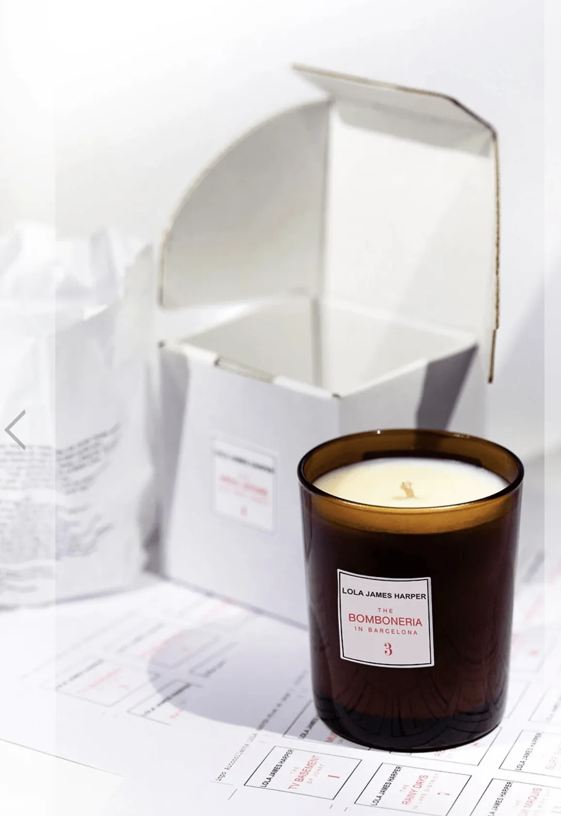 The Bomboneria in Barcelona Candle by Lola James Harper