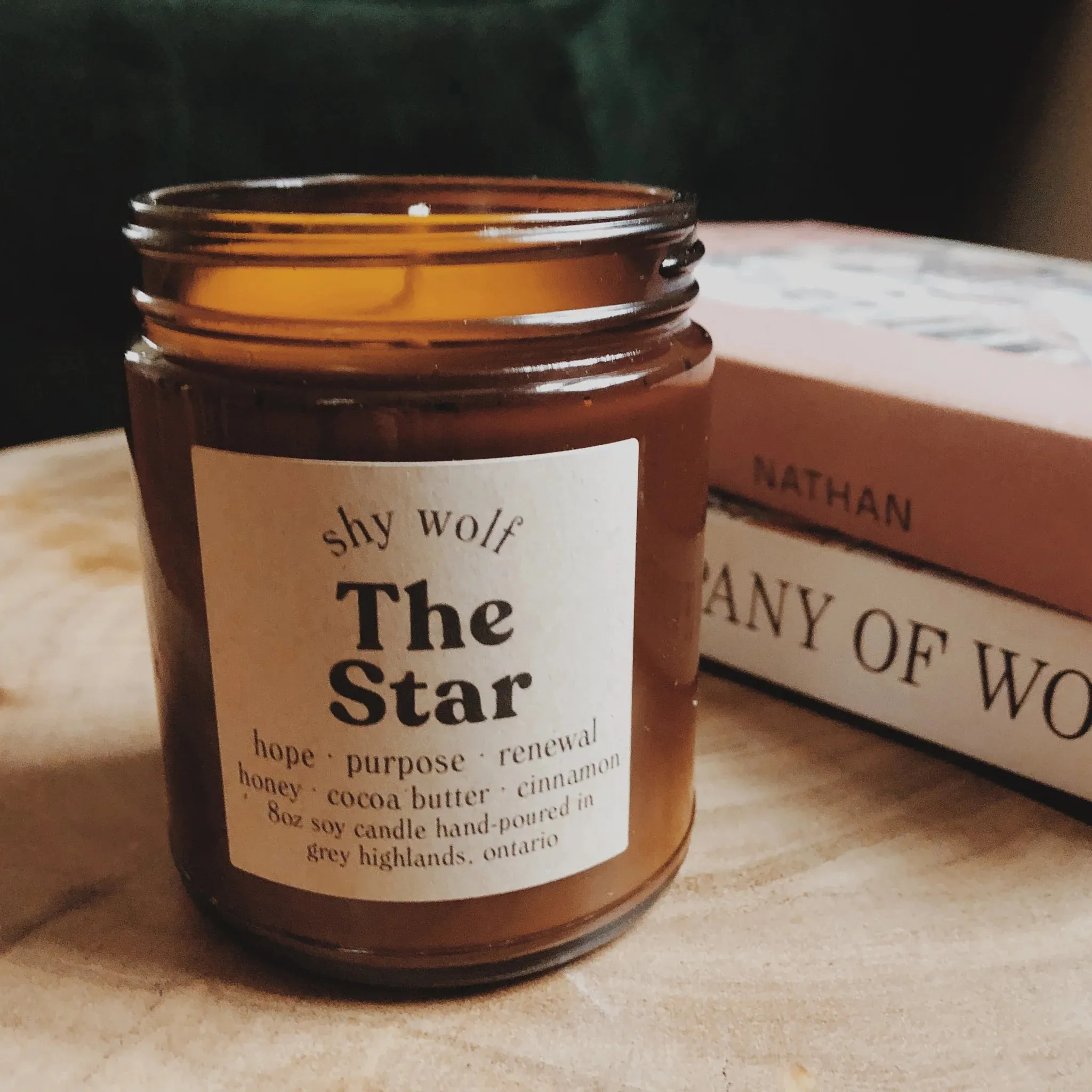 The Star Soy Wax Candle