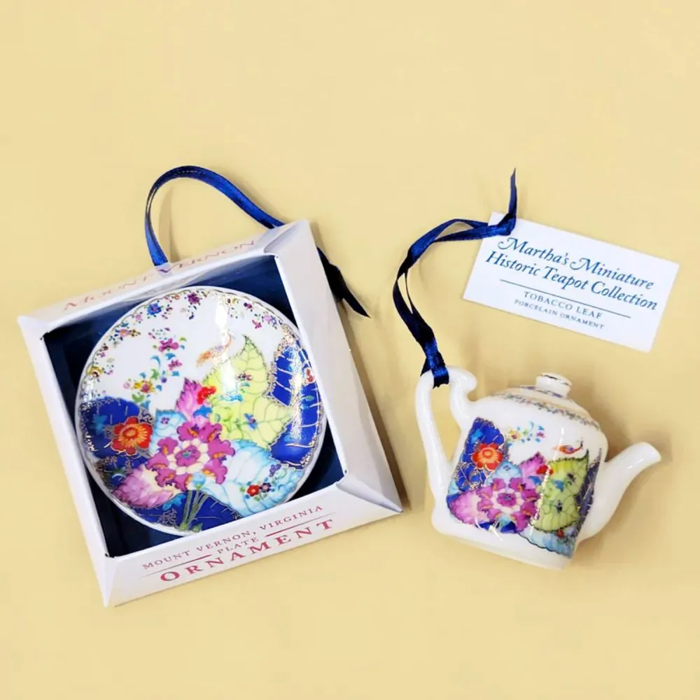 Tobacco Leaf Plate Ornament