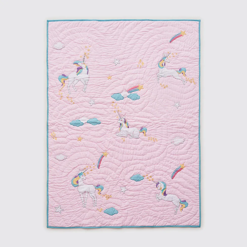 Unicorns quilt