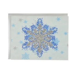 Walter Knabe Holiday Notecard Set Snowflake