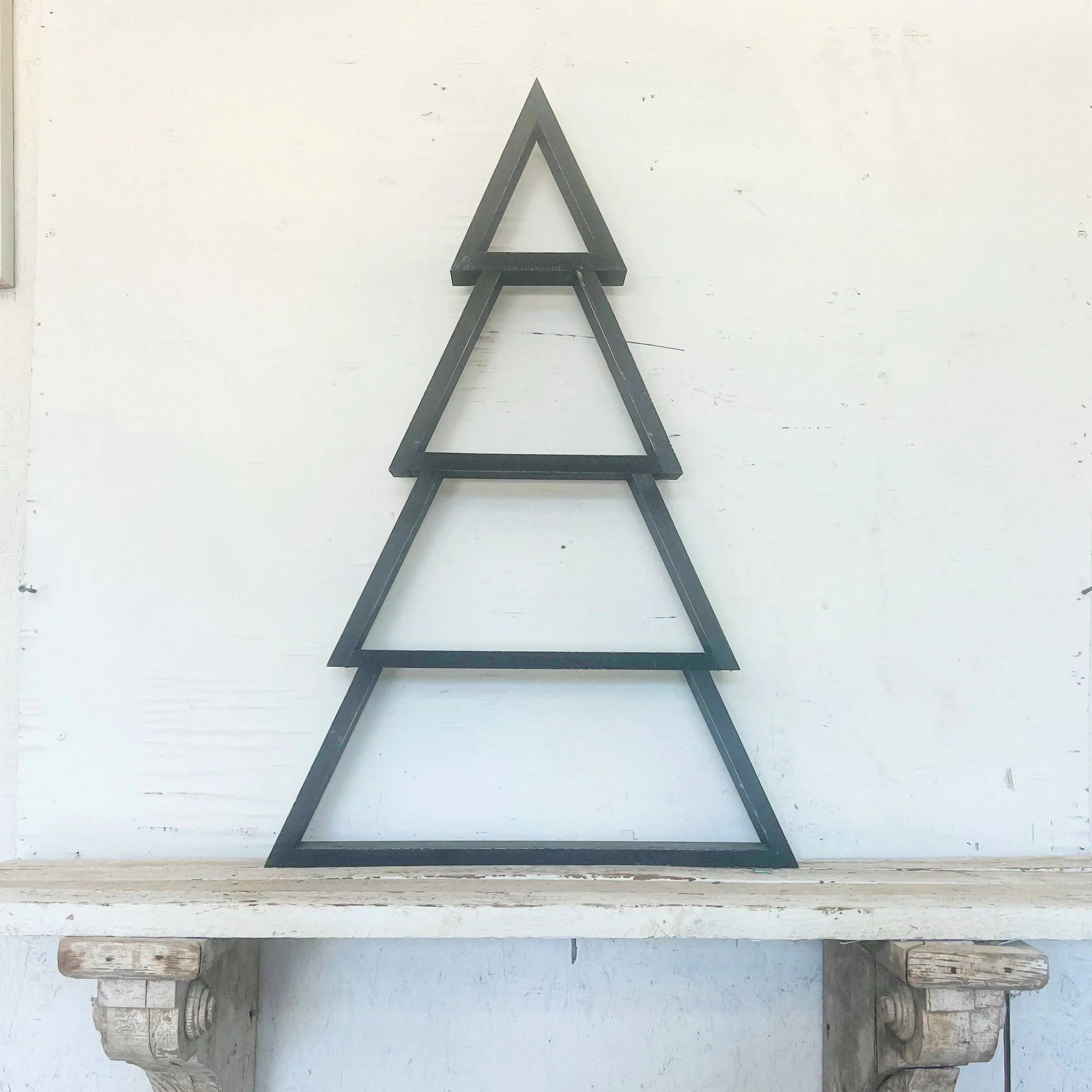 Wood Tree Shelf